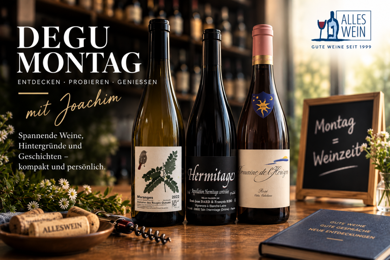 Der Degu Montag 9 Languedoc Roc, Mas und Co