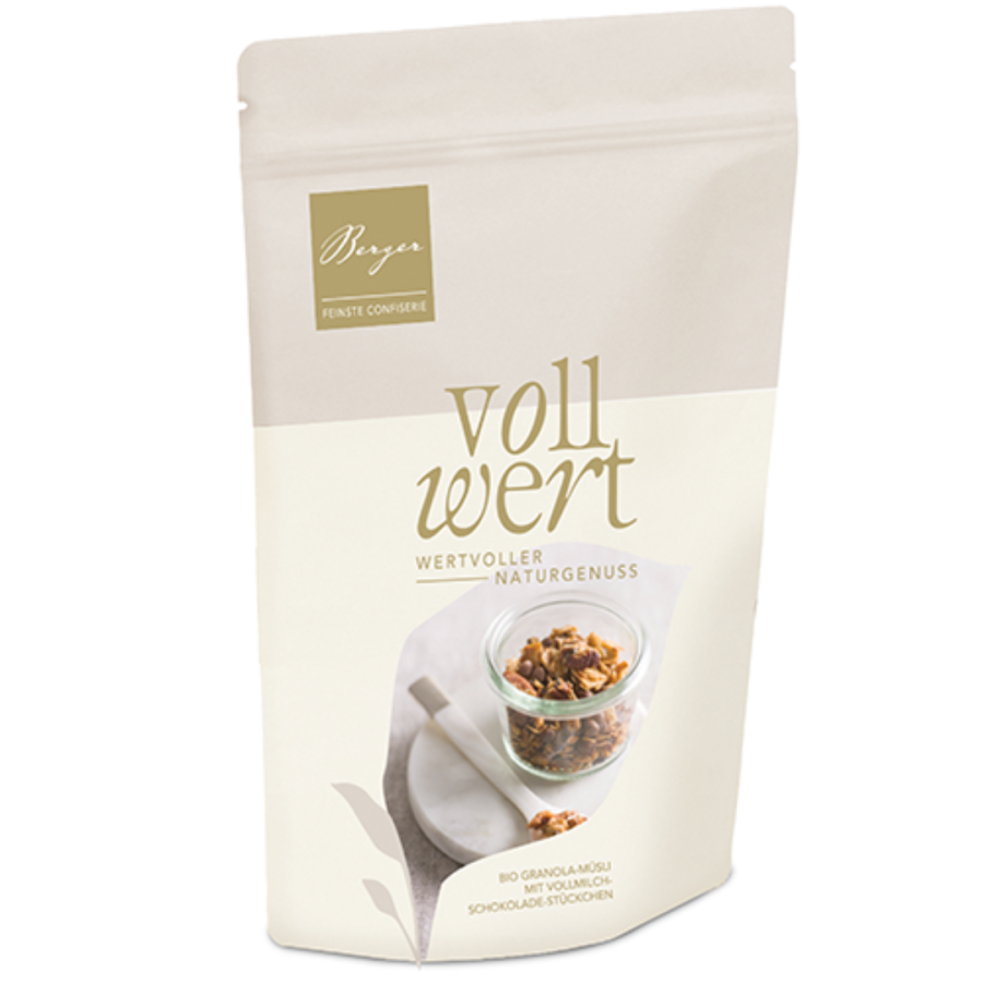 Berger Granola-Müsli mit Vollmilchschokolade 250 g